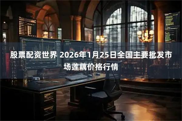 股票配资世界 2026年1月25日全国主要批发市场莲藕价格行情
