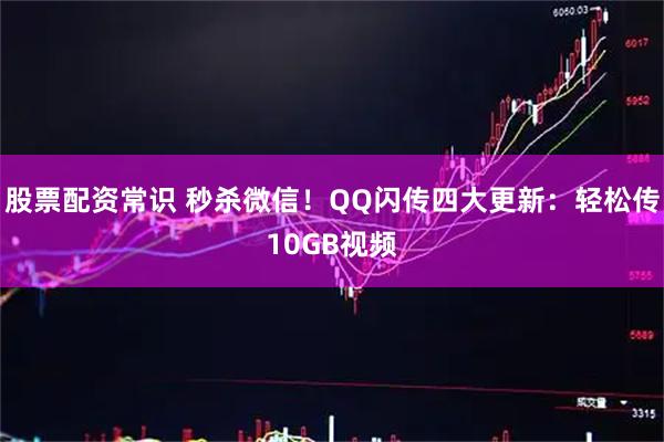 股票配资常识 秒杀微信！QQ闪传四大更新：轻松传10GB视频